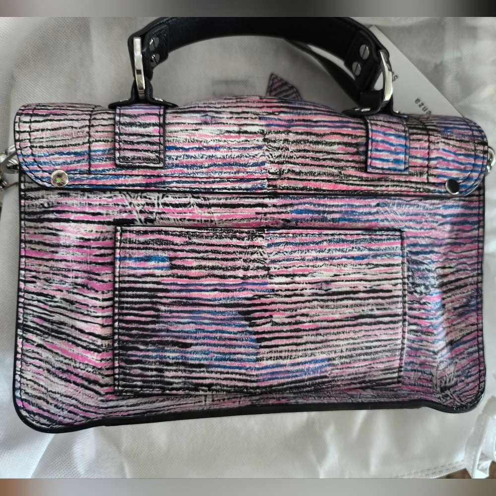 PROENZA SCHOULER Tiny PS1 Lux Satchel Limited Edition Multicolor Leather - Picture 10 of 15